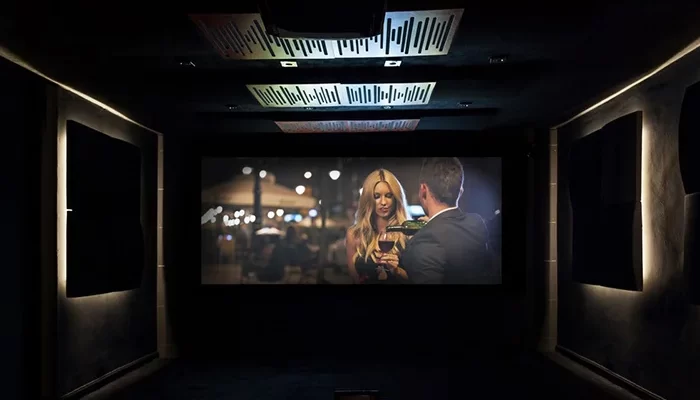 fixed projector screen wall mount