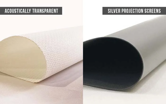 Types of Projector Screen Fabrics