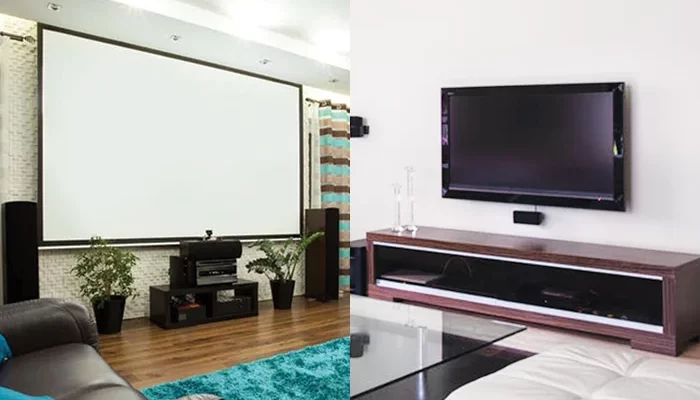 front screen projection