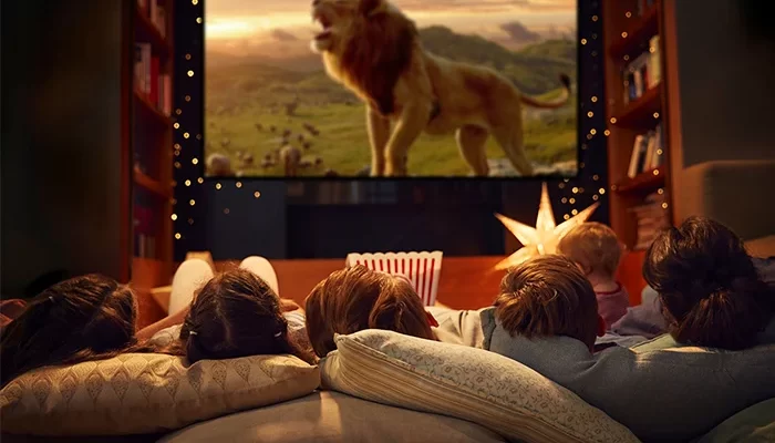 front screen projection