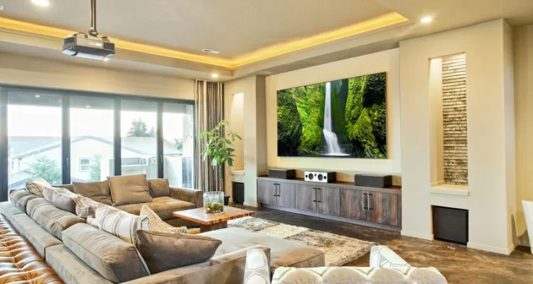 fixed frame projector screen