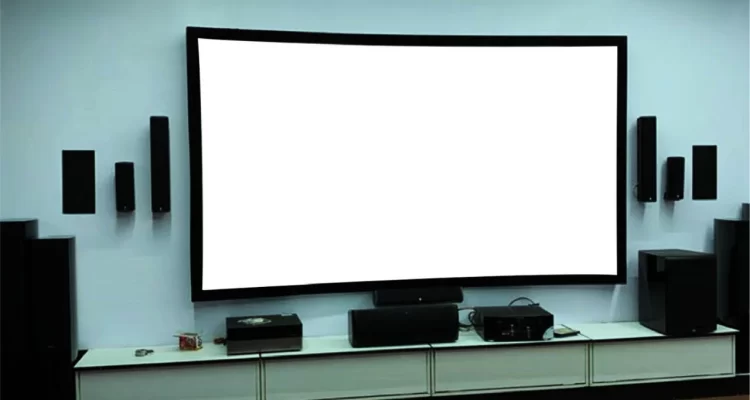 fixed frame projector screen