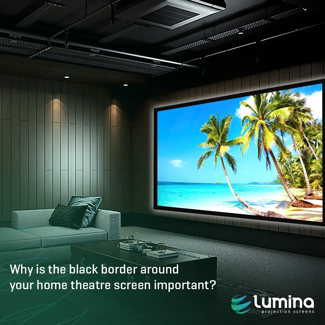 Why A Fixed Frame Projection Screen Is Better Than Projecting On A Wall -  Lumina Screens