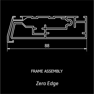 Fixed Frame-08 3lcd projector