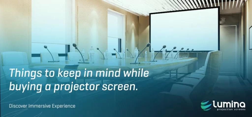 projector screen