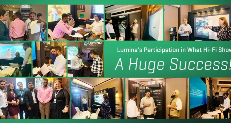 Lumina Screens Participation in What Hi-Fi Show