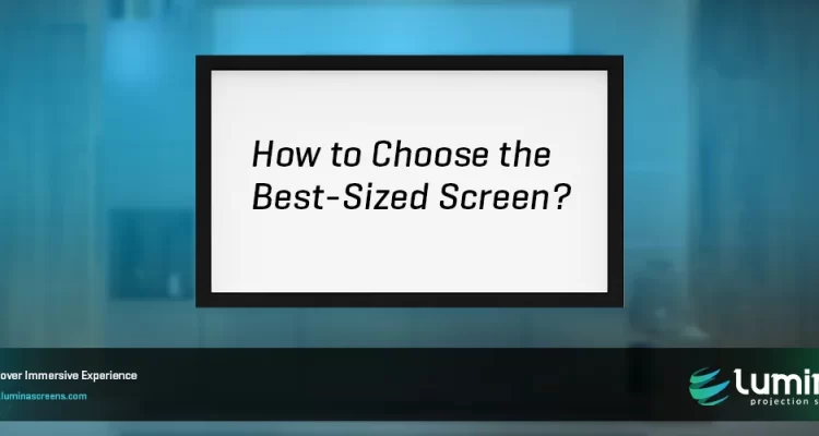 Why A Fixed Frame Projection Screen Is Better Than Projecting On A Wall -  Lumina Screens