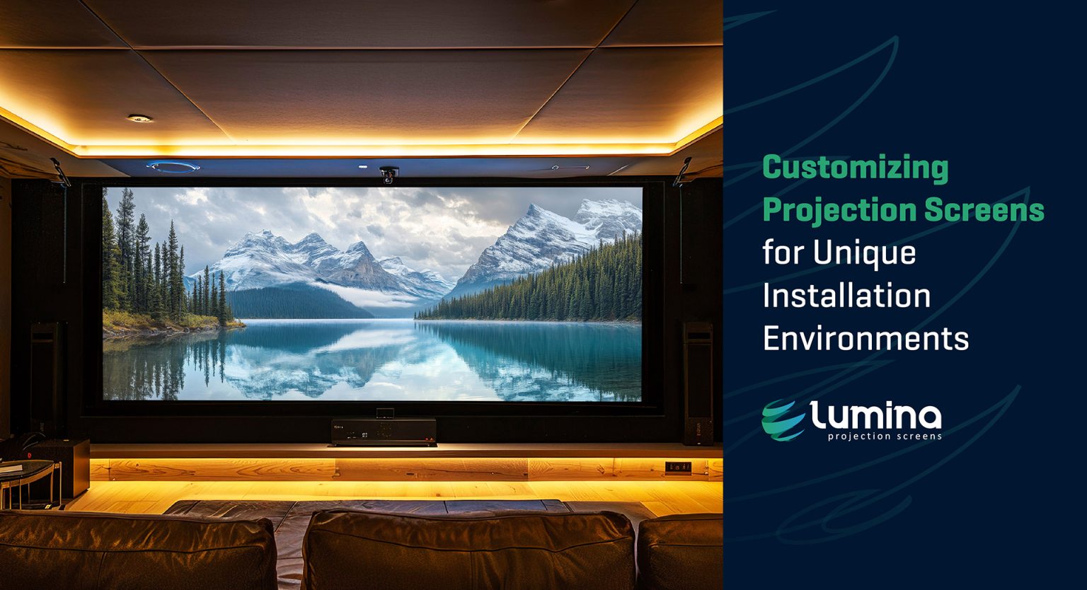 Customizing Projection Screens for Unique Installation Environments ...