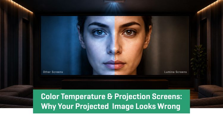 Matte white vs grey screen comparison for home theater